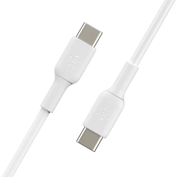 Belkin BOOST Charge USB-C/USB-C napájací kábel 60W 2m biely - Káble a redukcie - Obrázok 48A9400301