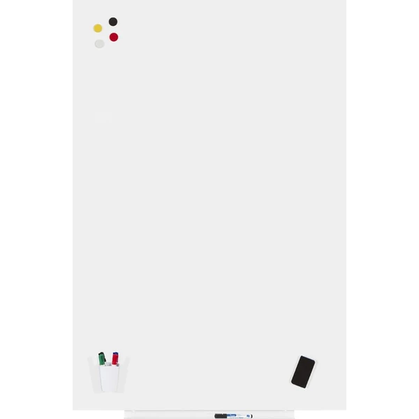 Rocada Skin Matt 6421MATT magnetická tabuľa biela - Magnetické tabule - Obrázok 48EN000K01