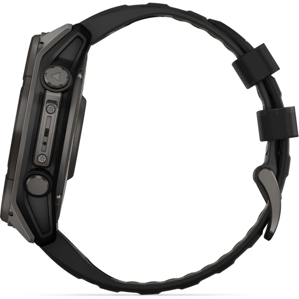 Garmin Fenix 8 Solar 51 mm titán čierne - Inteligentné hodinky - Obrázok 48YE000O01