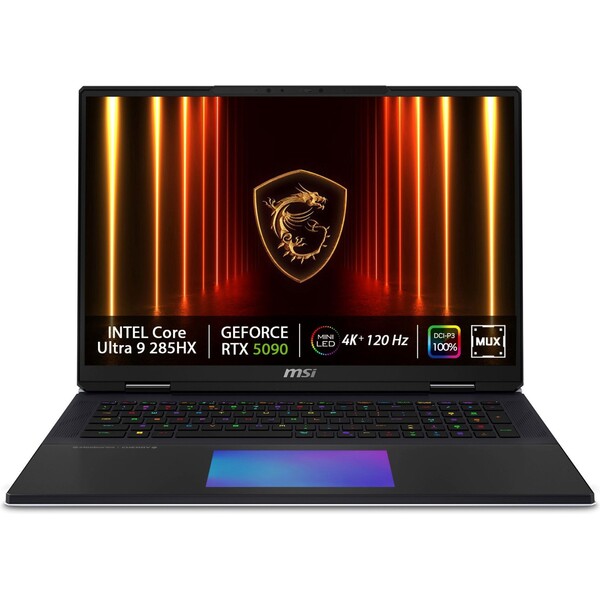 E-shop MSI Titan 18 HX AI (A2XWJG-612CZ) RTX 5090 čierny