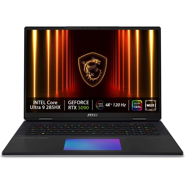 MSI Titan 18 HX AI (A2XWJG-612CZ) RTX 5090 čierny  - Notebooky - Hlavný obrázok