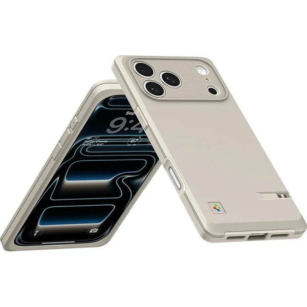 Spigen Classic LS MagSafe kryt iPhone 17 Pro Max (Macintosh 128K) stone - Puzdra - Obrázok 48d086d292db403ab3c9f83ac992015d