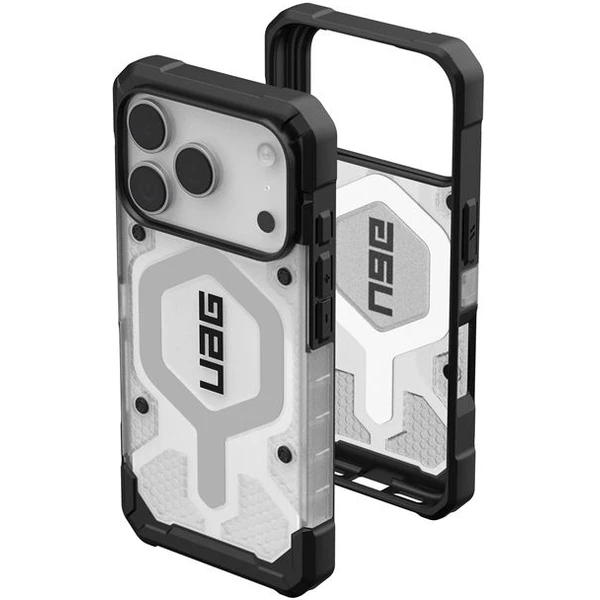 UAG Pathfinder Clear Magsafe kryt iPhone 17 Pro číry/strieborný - Puzdra - Obrázok 48d8c3a629154b61b0c038af513d9895