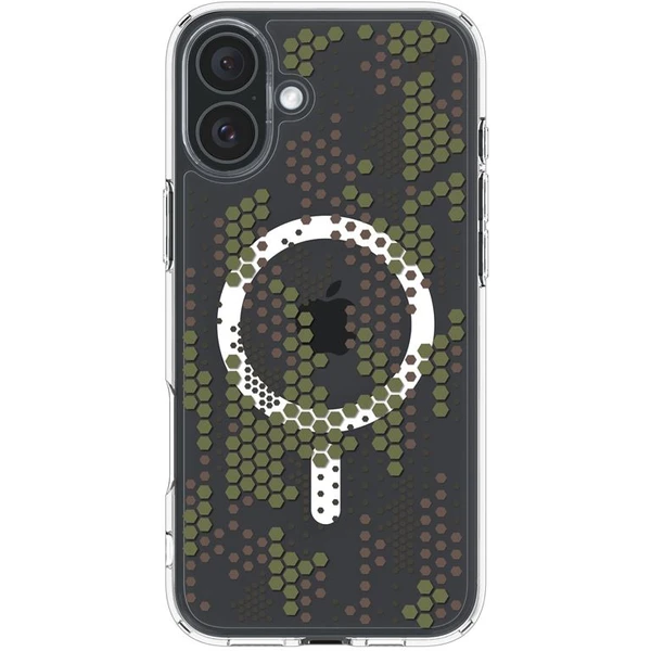 Spigen Ultra Hybrid MagSafe kryt iPhone 16 digital camo - Puzdra - Obrázok 48dd1c572ee648caae6da1100269332e