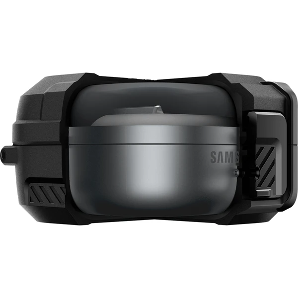Spigen Lock Fit puzdro Samsung Galaxy Buds4 Pro/Buds4 matná čierna - Puzdra - Obrázok 48ddbd95c36d449398eb1d011f3f467b