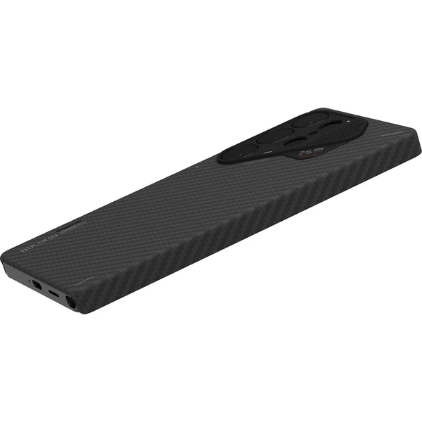 Aulumu S25 Aramidové vlákno MagSafe kryt Samsung S25 Ultra Čierna - Puzdra - Obrázok 48e9b074c7774058b2c347b372736181