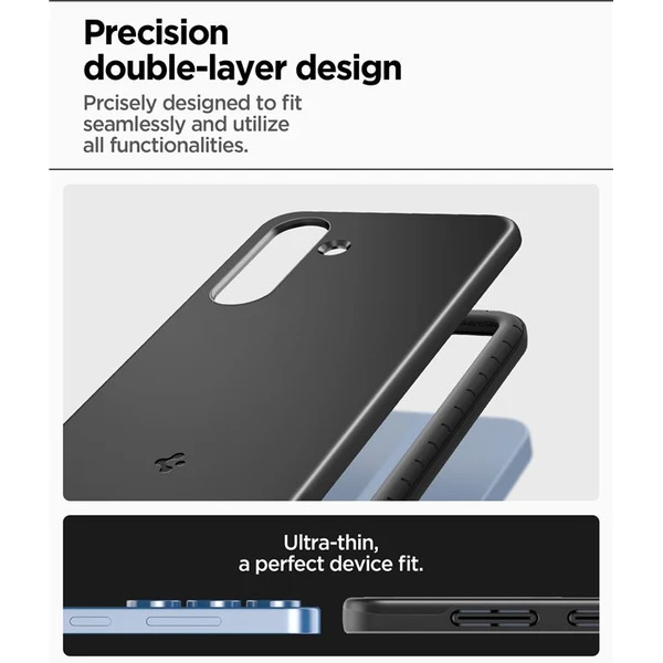 Spigen Thin Fit MagSafe kryt Samsung Galaxy S25 čierny - Puzdra - Obrázok 490cb649c3b04c809715ce943d6da888