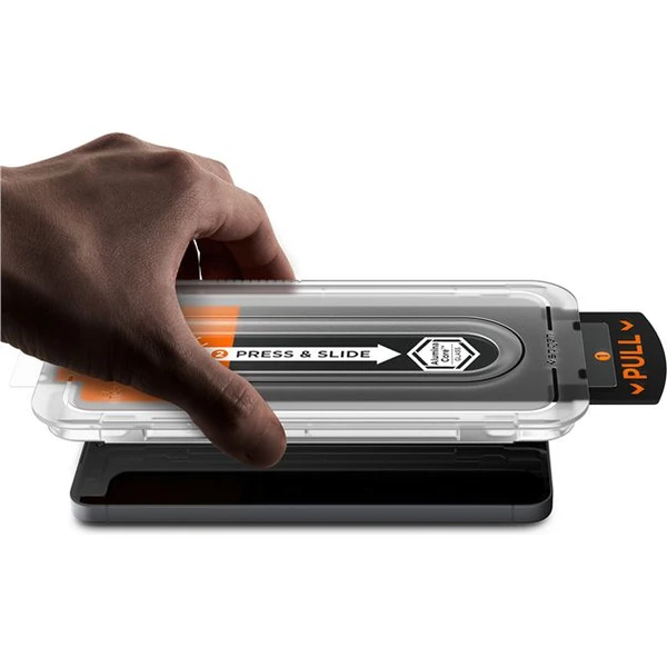 Spigen Glass tR EZ Fit Pro HD sklo Samsung Galaxy S25 FE priehľadné (1 ks) - Ochranné fólie a sklo - Obrázok 4910a291a0144953b0dc4c34ccc92517