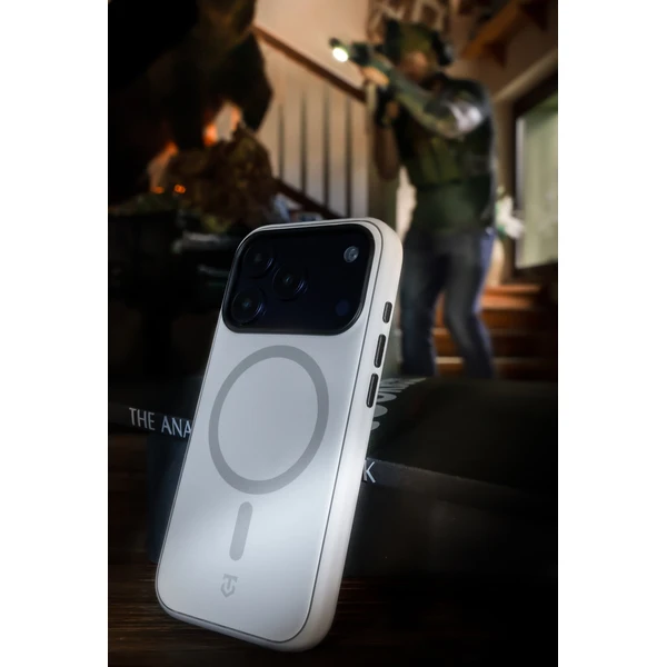 Tactical MagForce SmoothIsFast kryt Apple iPhone 17 Pro Max biely - Puzdra - Obrázok 491734b50a714145966c8de686032b87