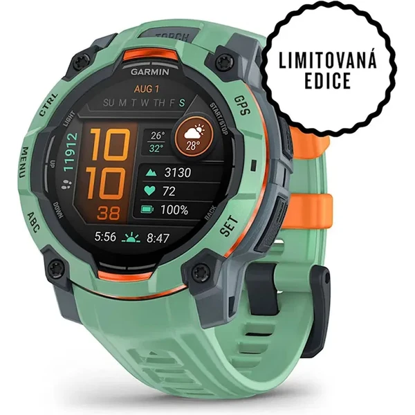 Garmin Instinct 3 45mm neotropic s neotropic pásikom - Inteligentné hodinky - Hlavný obrázok