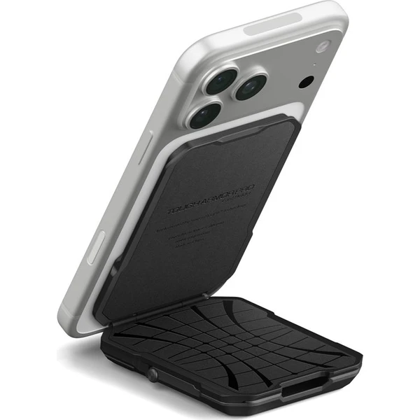 Spigen Tough Armor Pro Wallet MagSafe peňaženka pre 5 kariet čierna - Peňaženky - Obrázok 4926b8a44f444d7f9b8823db35dffc75
