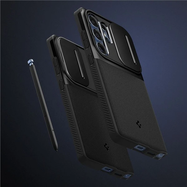 Spigen Optik Armor kryt Samsung Galaxy S25 Ultra čierny - Puzdra - Obrázok 494bc73de22f4d6dbd6caa9656a7cfe3