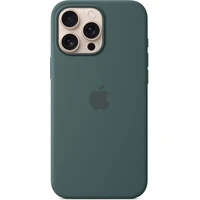 Apple silikónový kryt s MagSafe na iPhone 16 Pro Max jazerne zelený - Puzdra