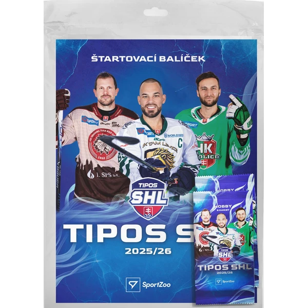 Hokejové karty SportZoo Tipos SHL 2025/26 Štartovací balíček - Hokejové karty - Hlavný obrázok
