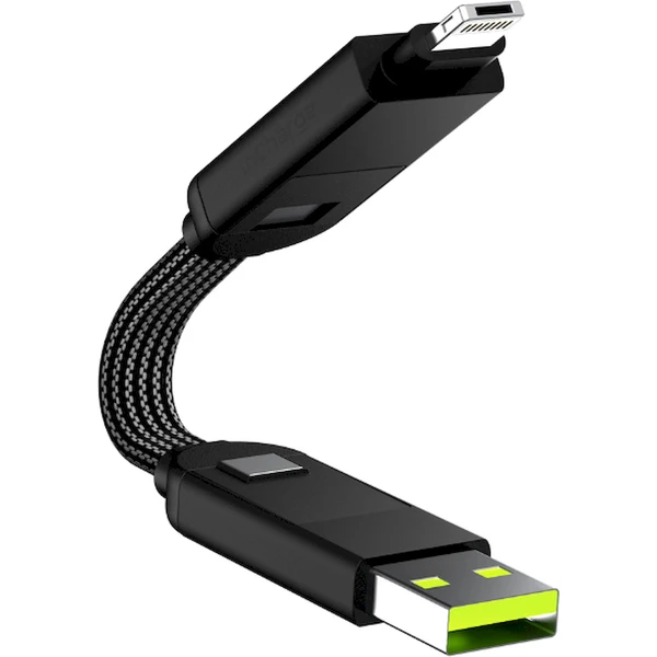 Rolling Square inCharge X 6v1 napájací kábel 100W 0,14m čierny - Káble a redukcie - Obrázok 498K000K01
