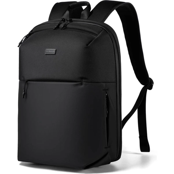 MyBalo Spire minimalistický business batoh čierny - Batohy - Hlavný obrázok