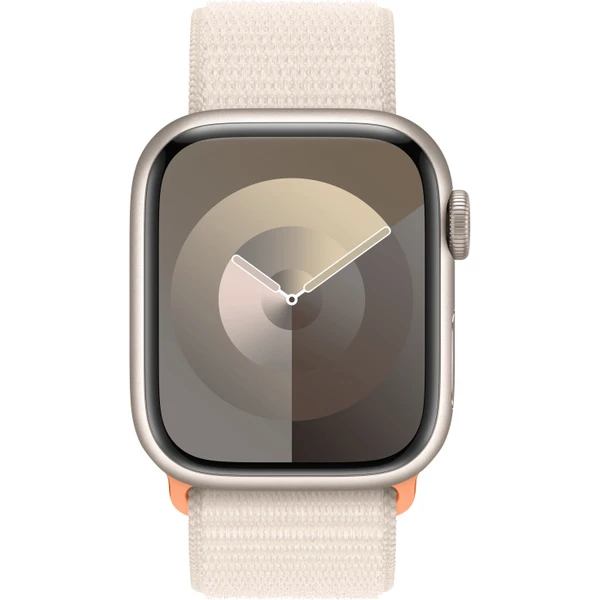 Apple Watch 49/45/44/42mm hviezdne biely prevliekací športový remienok - Remienky - Obrázok 49BS100501