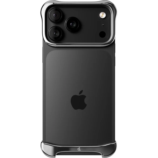 Arc Pulse hliníkový ochranný rám iPhone 17 Pro Max strieborný - Puzdra - Obrázok 49DJ000K01