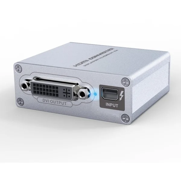 PremiumCord Mini DisplayPort -> HDMI/DVI-I/VGA redukcia strieborná - Káble a redukcie - Obrázok 49H0000401