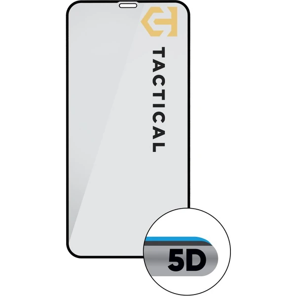 Tactical Glass Shield 5D sklo pre iPhone 11/XR čierne - Ochranné fólie a sklo - Obrázok 49JH100501