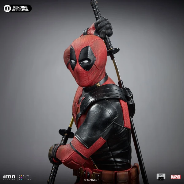 Socha Iron Studios Legacy Replica 1/4 Deadpool & Wolverine - Deadpool - Sochy a sošky - Obrázok 49M7000J01