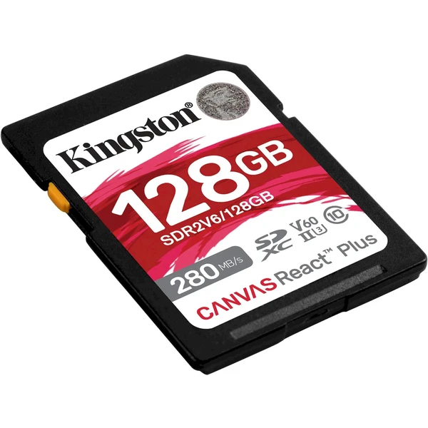 Kingston Canvas React Plus SDXC 128GB - Pamäťové karty - Obrázok 49PC000J01