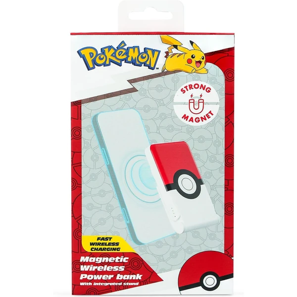 OTL Pokémon Pokéball magnetická bezdrôtová powerbanka - Powerbanky - Obrázok 49Q2000O01