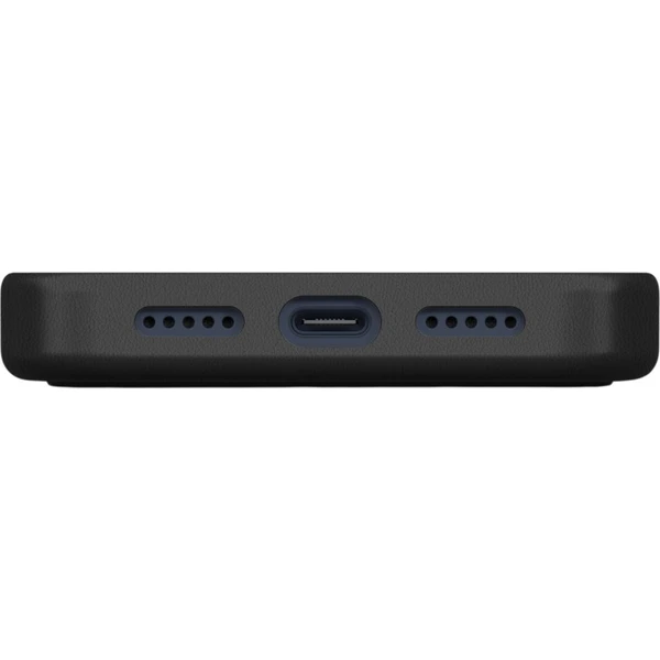 UNIQ Lyden prémiová koženka MagClick MagSafe kryt iPhone 17 Pro Dallas Čierna - Puzdra - Obrázok 49b29289ddc74ce7a16cac6dbb98a1ac