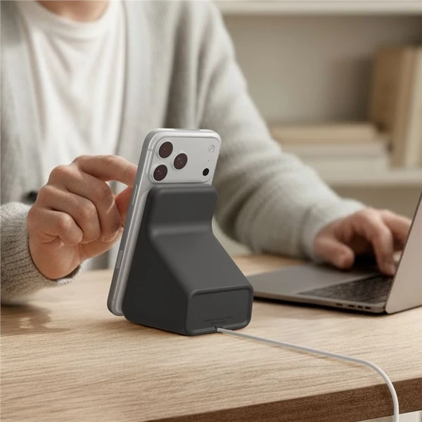 Spigen MagSafe Charger Stand S stojanček pre MagSafe nabíjačku čierny - Stojany - Obrázok 49c5aaf1e0ba46cdb8dfa91013244e0f