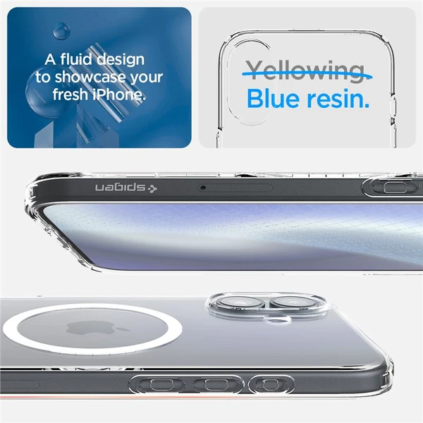 Spigen Crystal Flex MagSafe kryt iPhone 16 crystal clear - Puzdra - Obrázok 49d25a8176ac4a489b0f3f4761d51921