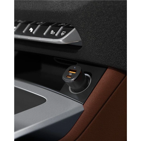 Spigen ArcStation Essential 48W nabíjačka do auta čierna - Nabíjačky - Obrázok 49ffe2ce89284f4ebbee121d6f84b1cb