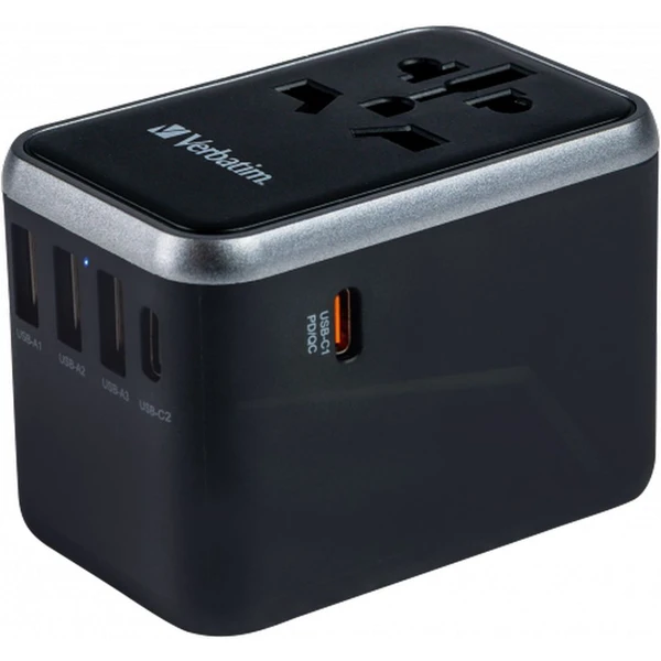 VERBATIM Universal Travel Adapter UTA-04 Cestovný adaptér - Zásuvky - Obrázok 4A53000O01