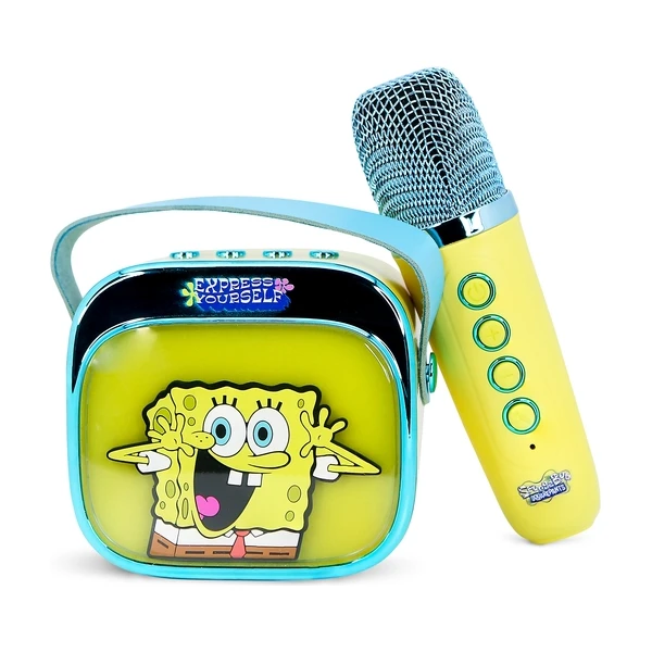 LED Karaoke reproduktor s mikrofónom OTL - SpongeBob PopSing - Mikrofóny - Obrázok 4A9L000K01