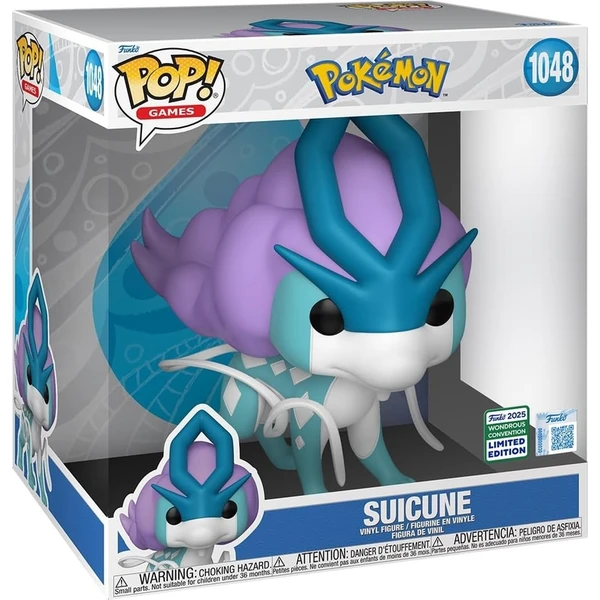 Funko POP! #1048 Games Jumbo: Pokemon - Suicune - Funko POP! - Obrázok 4AYM000K01
