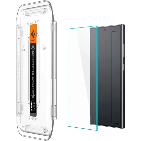 Spigen Glass TR EZ Fit HD 2 Pack ochranné sklo Samsung Galaxy S24 Ultra číre - Ochranné fólie a sklo - Obrázok 4B63000N01