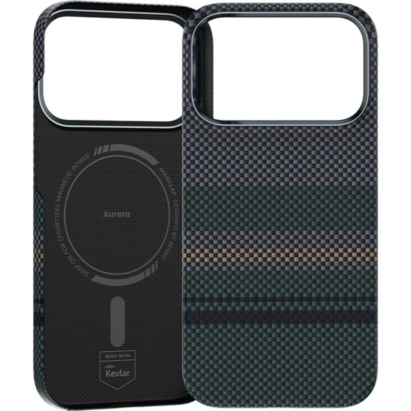 Benks ArmorAir 600D Kevlar MagSafe kryt iPhone 17 Pro Max Aurora - Puzdra - Obrázok 4BCK000K01