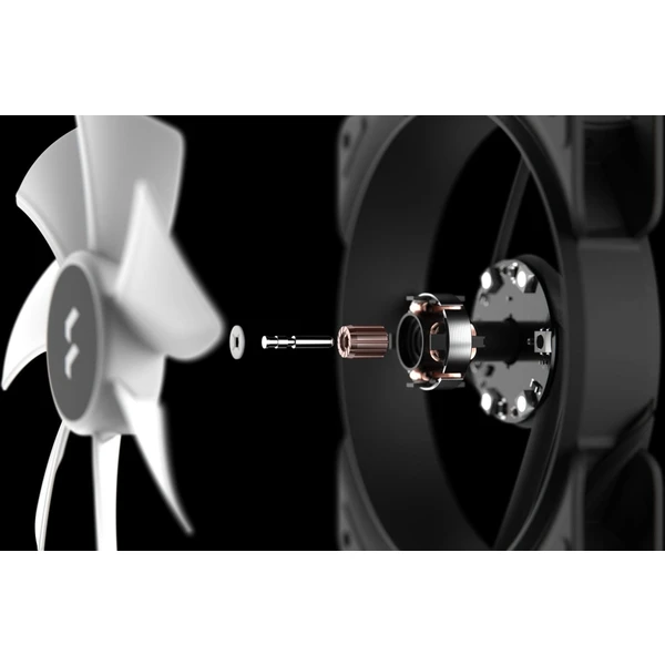 Fractal Design Aspect 14 RGB PWM White biely - Ventilátory pre PC - Obrázok 4BH8G00101