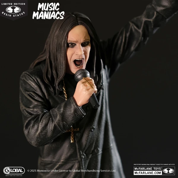 Soška McFarlane Toy 1/10 Music Maniacs - Ozzy Osbourne 21 cm - Sochy a sošky - Obrázok 4BHE000K01