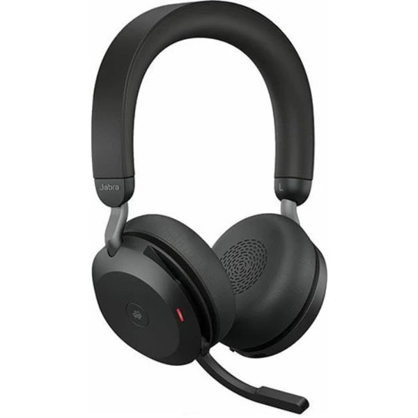 Jabra Evolve2 75 USB-A MS Teams s nabíjacím stojanom čierna - Slúchadlá - Obrázok 4BHOF00101
