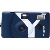 YASHICA MF-1 Snapshot Art Camera analógový fotoaparát modrý - Fotoaparáty