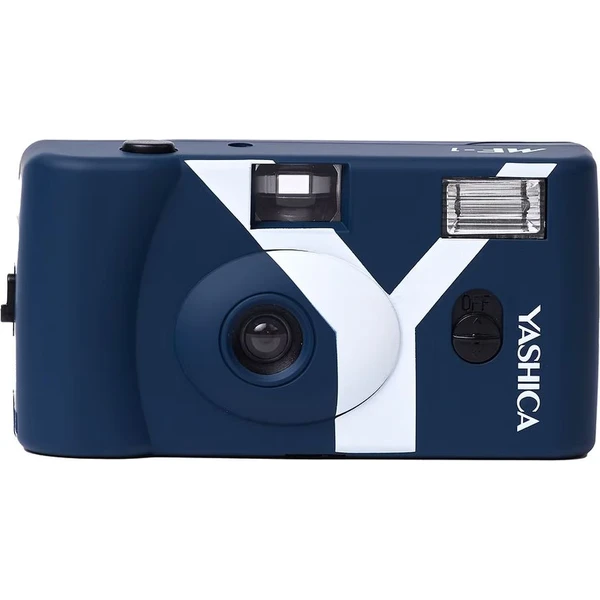 YASHICA MF-1 Snapshot Art Camera analógový fotoaparát modrý - Fotoaparáty - Hlavný obrázok