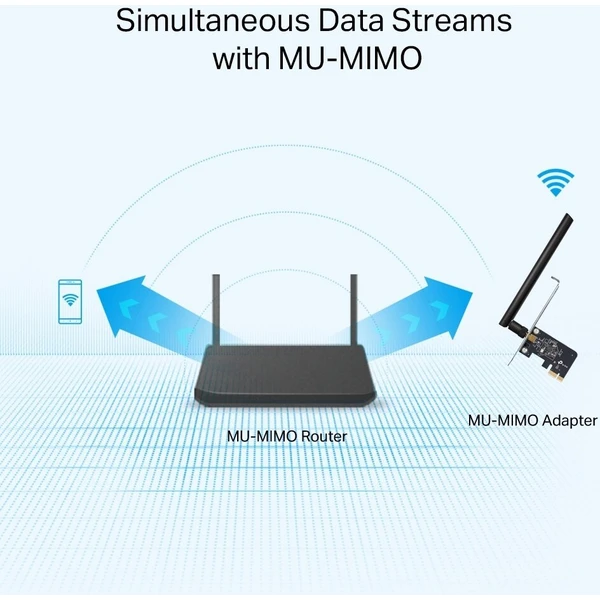 TP-LINK Archer T2E Wi-Fi karta - Sieťové karty - Obrázok 4BRJF00101