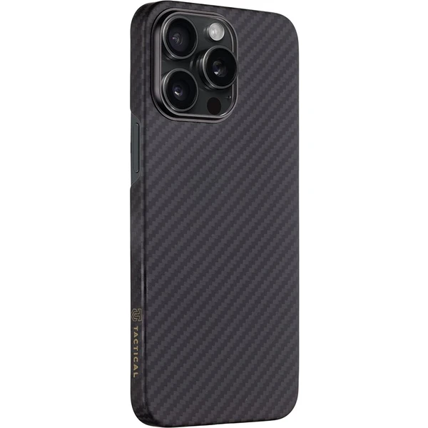 Tactical MagForce Aramid kryt Apple iPhone 15 Pro Max Black - Puzdra - Hlavný obrázok