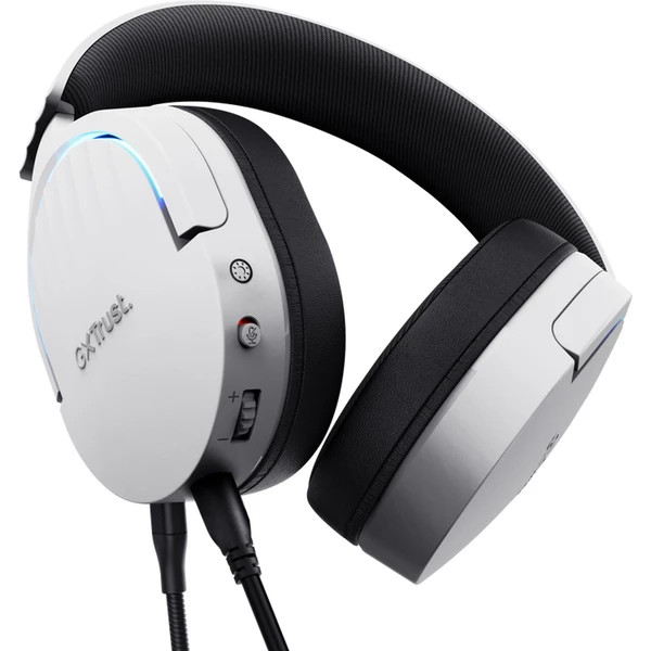 Trust GXT490 Fayzo 7.1 USB herné slúchadlá biela - Slúchadlá - Obrázok 4C42000J01