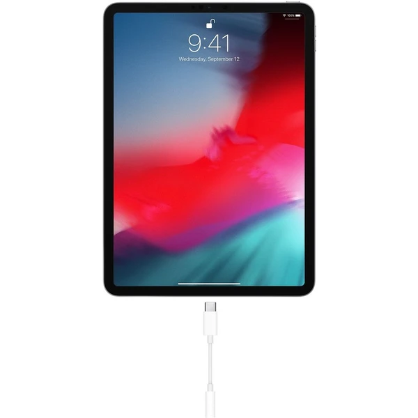 Apple USB-C/3,5mm redukcia biela - Káble a redukcie - Obrázok 4C90000301