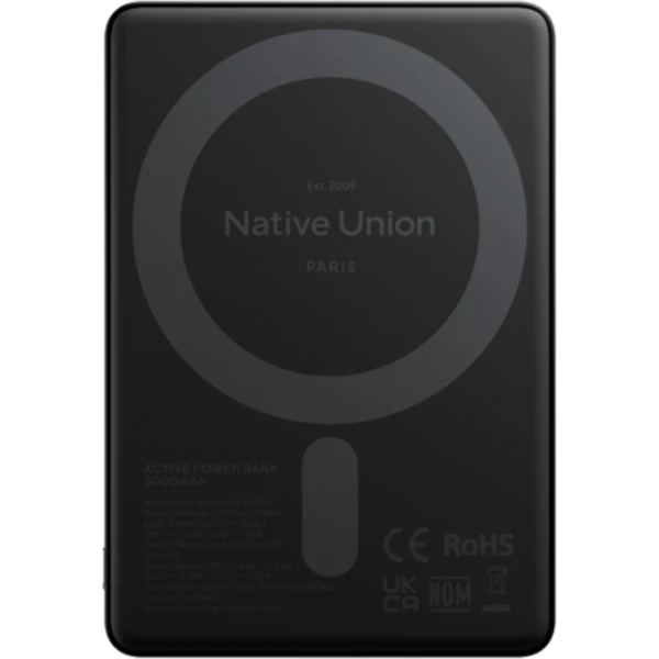 Native Union Active MagSafe powerbanka 5000mAh čierna - Powerbanky - Obrázok 4CDE000O01