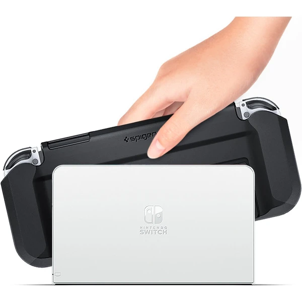 Spigen Thin Fit ochranný kryt pre Nintendo Switch OLED čierny - Puzdra - Obrázok 4CK4G00101