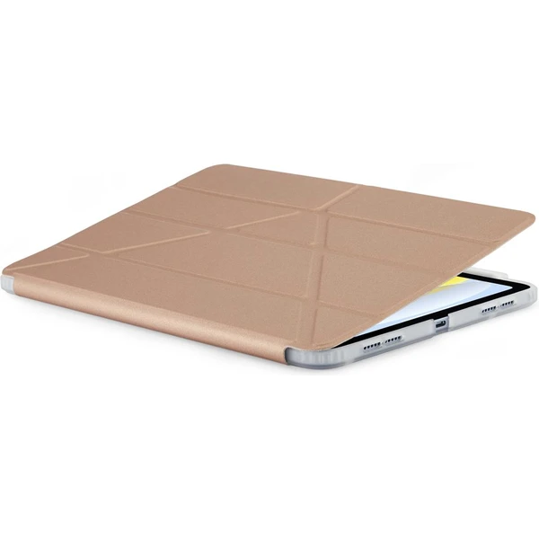 Puzdro na ceruzku Pipetto Origami No3 iPad 11" (2025)/10.9" (2022) ružovo zlaté - Puzdra - Obrázok 4D0K100501