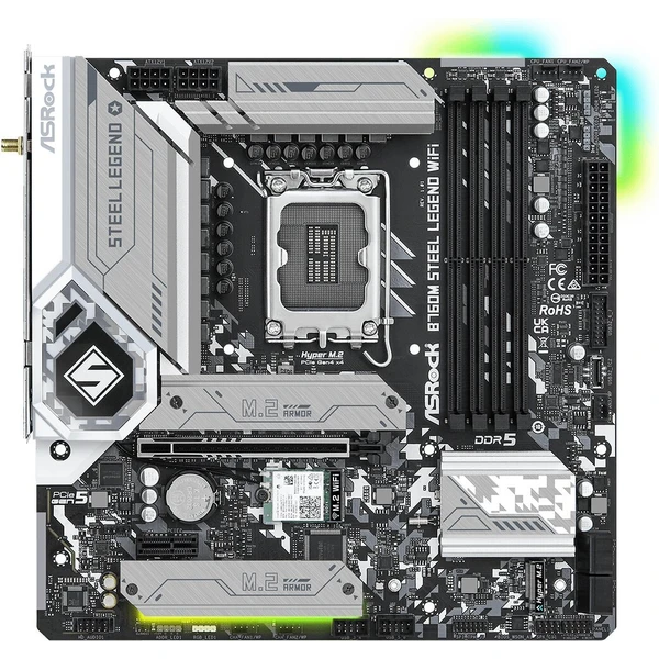 ASRock B760M STEEL LEGEND WIFI Intel B760 - Základné dosky - Hlavný obrázok