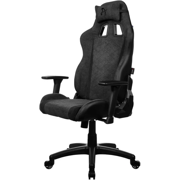 AROZZI AVANTI Soft Fabric herná stolička tmavo šedá - Stoličky - Obrázok 4D4D000O01